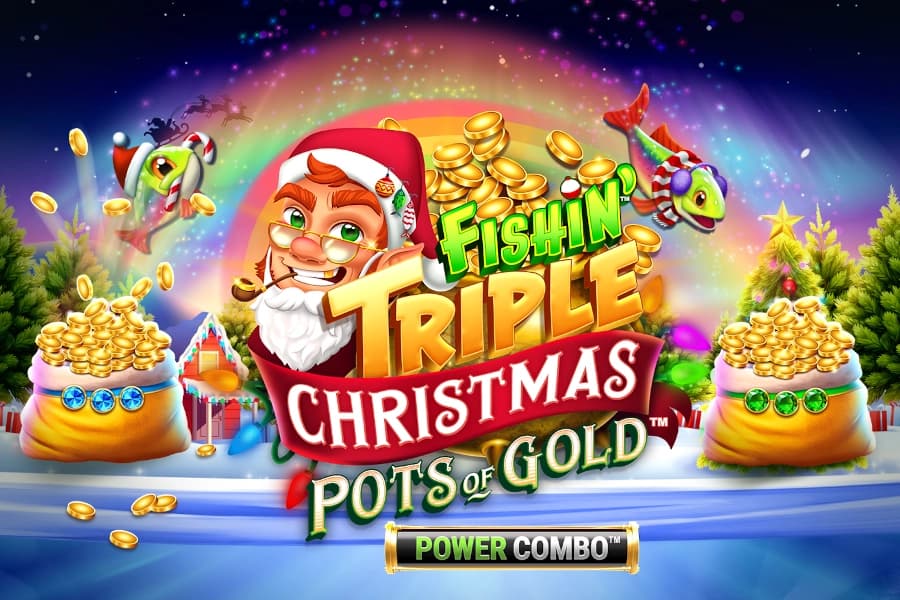 Fishin' Triple Christmas Pots of Gold Power Combo
